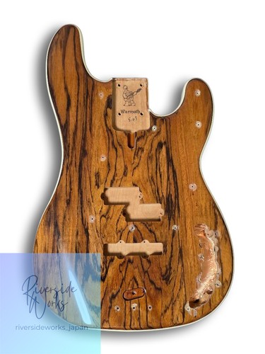 Warmoth bass body zebrawood - warmoth, pj