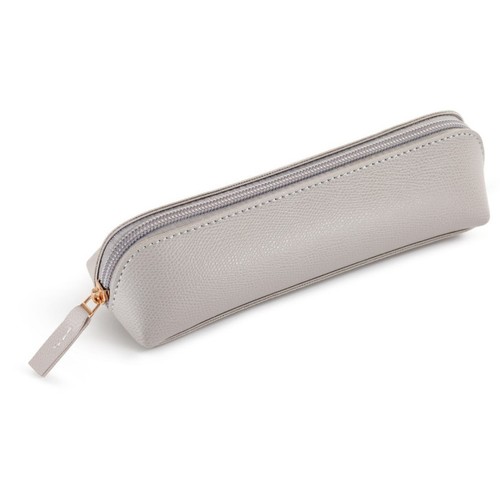 Trousse ovale simili cuir - trousse,