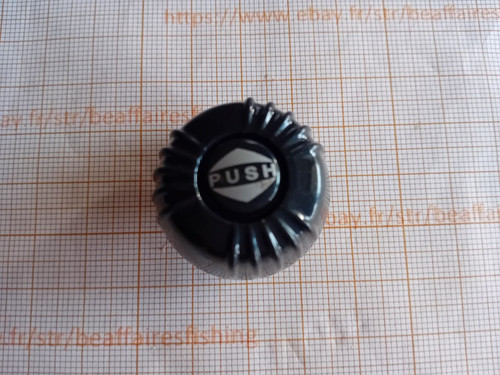 Bouton frein noir pièce - bouton,
