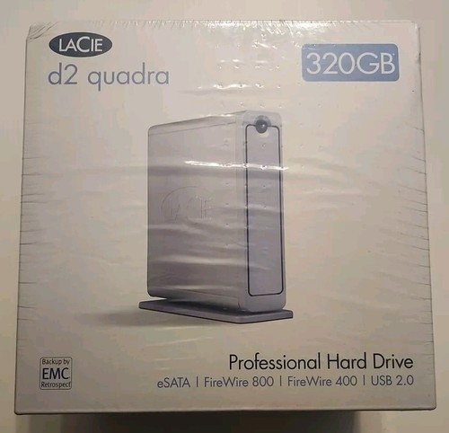 New lacie hd quadra - lacie, d2
