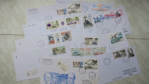 Taaf lot lettre - taaf, 12