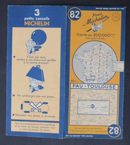 Carte michelin old - carte,
