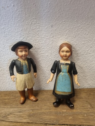 Rare couple poupée celluloïd - poupée,