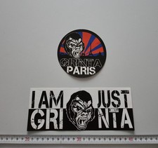 Stickers Grinta Paris ultra supporter foot écharpe PSG sg cup collectif virage 