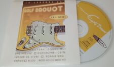 JOHNNY HALLYDAY CHRISTOPHE RONNIE BIRD BIJOU CD PROMO LA LEGENDE DU GOLF DROUOT