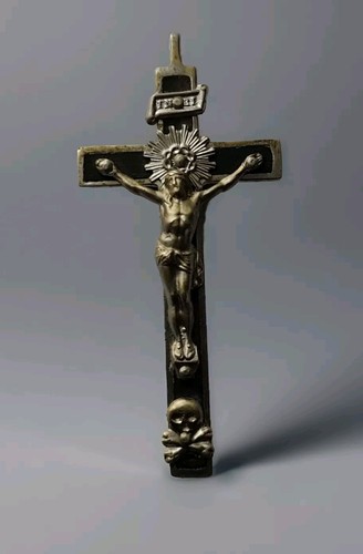 Antique grande croix pectorale - antique,