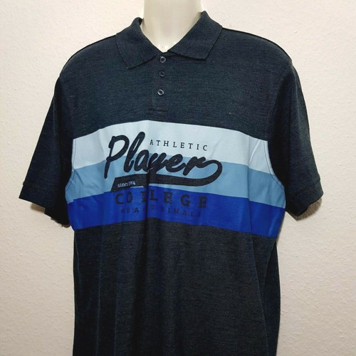 Shirt polo blaugrau taille - blaugrau,