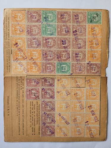 Timbres socio postaux - timbres,