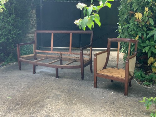 Ancienne banquette places - banquette,