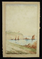Dessin c1900 pintre de la