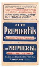 Ancien bloc papier à