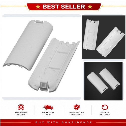 Cache batterie blanc pour