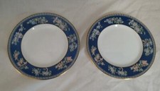 Wedgwood Blue Siam 2 Assiettes