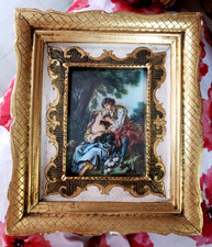 PEINTURE  miniature LA CAGE