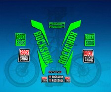 AUTOCOLLANTS STICKERS FORK ROCK SHOX REBA 2017 AM152 AUTOCOLLANTS AUTOCOLLANTS
