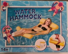 Matelas Gonflable Hamac d'eau flottant gonflable 128 x80 cm pour piscine