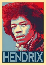 AFFICHE POSTER - Jimi Hendrix