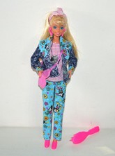 Ancienne Poupée BARBIE MATTEL tenue DISNEY FUN MICKEY 12957 Vintage 90's 1994