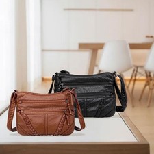 Mesdames PU Cuir Cross Body