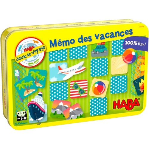 Mémo des vacances jeu neuf - des,
