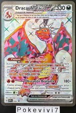 Carte Pokemon DRACAUFEU 056 PROMO EX Full Art FA Ecarlate et Violet SVP FR NEUF