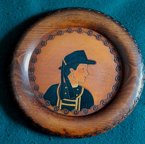 Assiette egnen bois decors - egnen,
