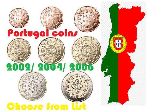 Pièces portugal 10 20 - 1,