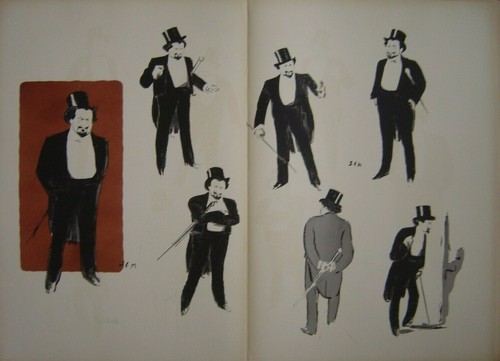 Lithographie originale sem - lithographie,