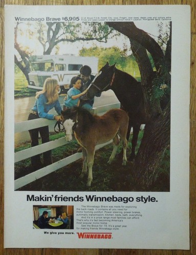 1973 winnebago brave motor - brave,