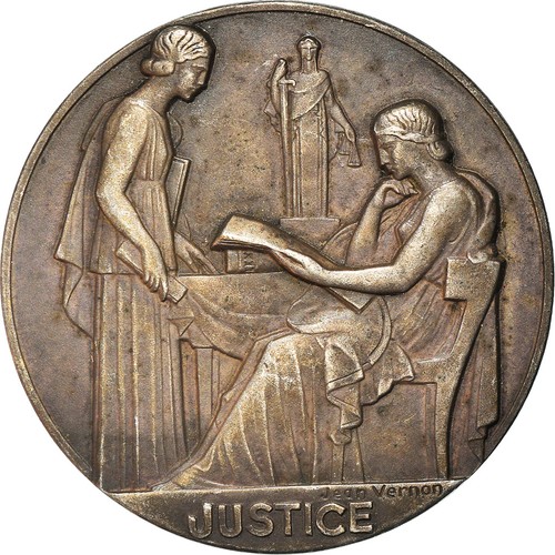 France médaille conseil des - france,, médaille,