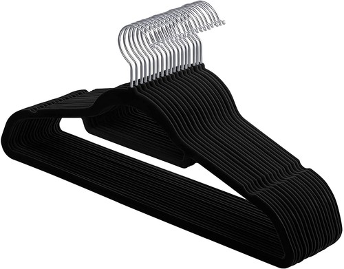 Cintres velours lot de 50 - cintres, velours,
