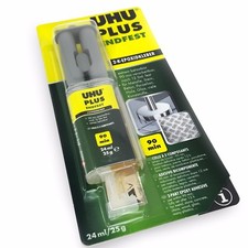 UHU Époxy Endfest Plus – Colle À Deux Composants - Sans Solvant – 24ml