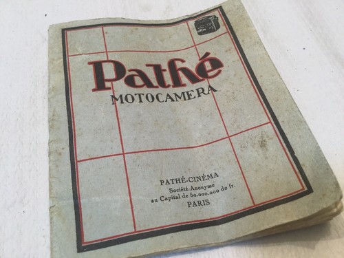 Pathe motocamera moto camera - motocamera,