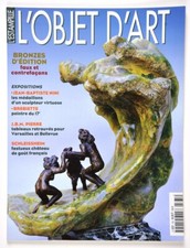 L'Estampille/ L'Objet d'ART N°365 jan 2002 Bronzes d'Édition faux et contrefaçon
