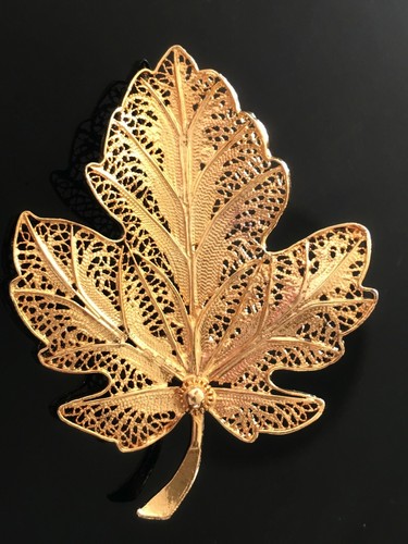 Broche vermeil argent 835 -  vermeil,