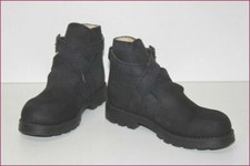 KICKERS Bottines Enfants Cuir Marine T 34 TBE