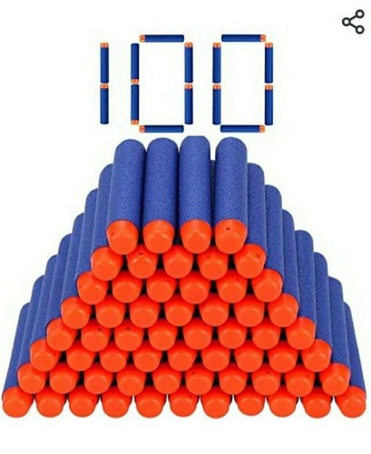 Balles nerf lot 100 - de,