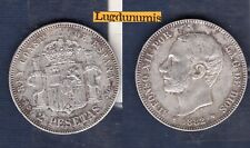 Espagne 2 Pesetas 1882 Argent