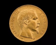 Pièce 20f napoleon tête - pièce,