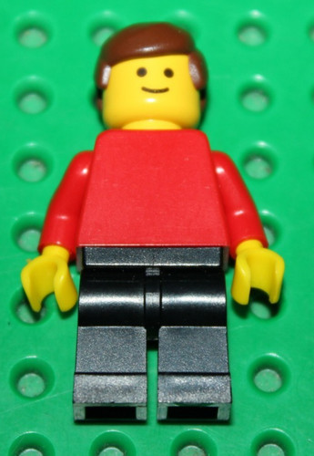 Personnage lego train minifig - train,