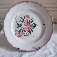 Assiette faïence Lunéville