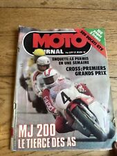 MOTO JOURNAL  359 DUCATI 500 GTV MJ 200 HONDA CB 750 four BMW Enduro GS 1978
