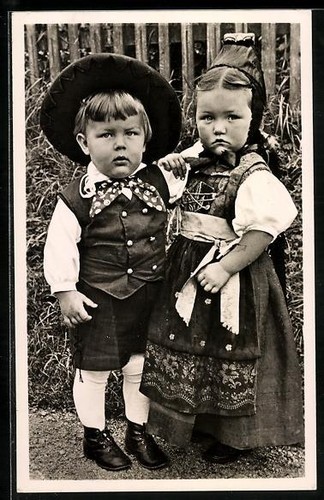 Enfants costume bavarois - enfants, en