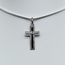 Pendentif Croix Facettée