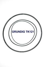 COURROIES SET GRUNDIG TK121 MAGNETOPHONE A BANDE EXTRA FORT NEUF FABRIQUE TK 121