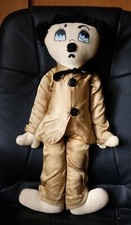 Marie D'O Poupée Chiffon Rare CHARLOT Charlie Chaplin 59cm avec étiquette France