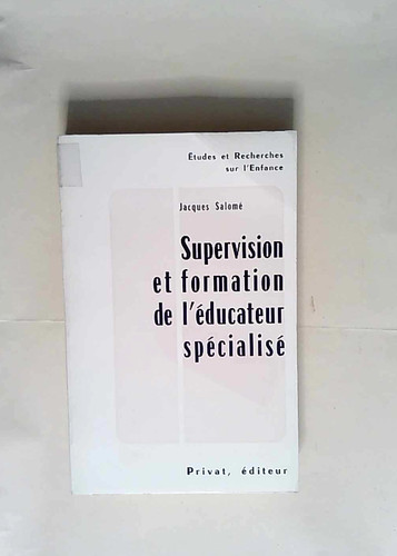 Supervision formation l - supervision, et