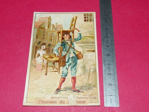 Chromo 1890 1900 chocolat - chocolat, du