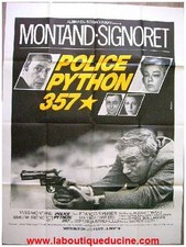 Affiche de film français Police Python 357 160x120 cm Yves Montand Simone Signoret