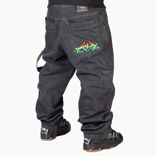 Jean baggy hip hop homme - jean,